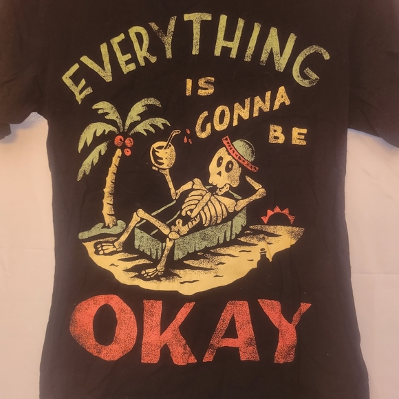 Everything is gonna be ok Wicked Clothes t-shirt - Picture 4 of 5